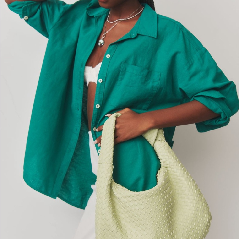 Anthropologie Bennet Buttondown shirt by Maeve